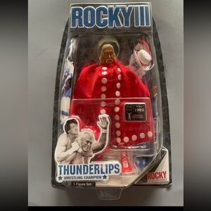Jakks Pacific Rocky III Figure Thunderlips A.K.A. Hulk Hogan.